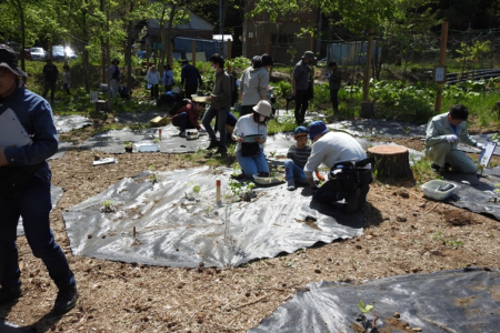 「札幌イオルの森」シンボルガーデンの造成 記念植樹祭と記念シンポジウム