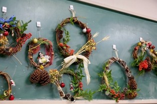 【冬企画】森の恵みのクリスマスリース